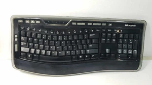 Microsoft 7000 Wireless Laser Keyboard 1345 Desktop NO RECEIVER FREE SHIPPING - Picture 1 of 8