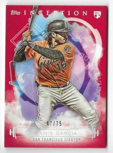Aramis Garcia 2019 Topps Inception Red Rookie #33 /75 Numbered Parallel RC - Picture 1 of 2
