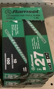 Perno de anclaje de cabeza de tira de plástico Ramset 3RS27 - verde, paquete de 100 {LOTE DE 6} - Imagen 1 de 1