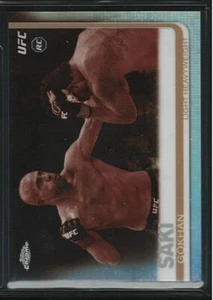 2019 Topps UFC Chrome #15 Gokhan Saki Sepia Set Break - Bild 1 von 2