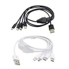 Multi Charging Cable Multi USB Cable USB to USB C Micro USB OD 3.0MM PVC Wires