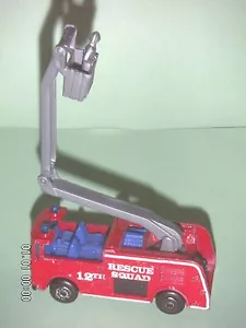 Vintage Matchbox Snorkel 12th Rescue Squad 1981 die-cast 1:64 scale - Picture 1 of 7