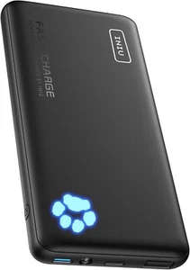 INIU Portable Charger, 20W PD3.0 Fast Charging Slimmest 10000mAh Power Bank - Picture 1 of 7