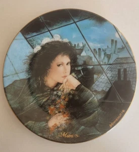 Mimi Collector Decorative Plate Riccardo Benvenuti Women of Puccini Gold 1986 - Picture 1 of 5
