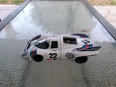 PORSCHE 917K 1.18 SCALE DIECAST UNIVERSAL HOBBIES MODEL ELFORD RACE CAR MARTINI - Image 1 of 4