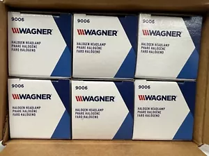 CASE OF 6 Wagner 12V 55W HB4 Light Lamp Car Halogen Headlight Bulb H9006 - Picture 1 of 8