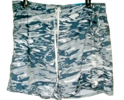 Mens Bathing Suit  Reel  Legends Size XXL Gray  Camo NEW - Image 1 of 2