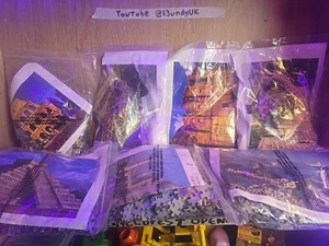 7x Puzzle Konvolut 2x 1000 Teile, 3x 500 Teile & 2x 750 Teile Wahrzeichen, ohne Karton - Bild 1 von 15