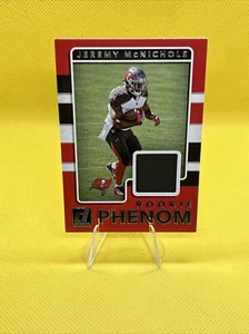 2017 Donruss Rookie Phenom Jerseys #36 Jeremy McNichols Tampa Bay Buccaneers - Picture 1 of 6