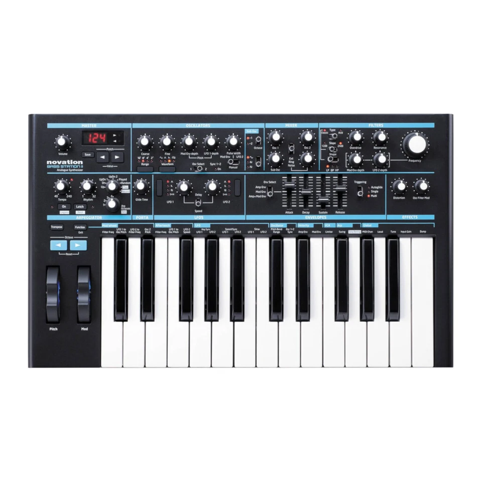 Novation Bass Station II : Analogue Synthesizer - Image 1 of 4