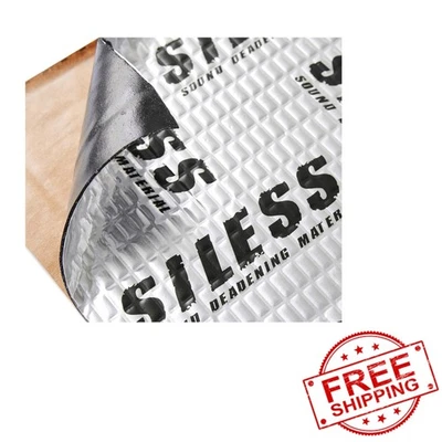 80 mil Car Sound Deadening Mat - Butyl Noise Insulation - 10 sq ft - Image 1 of 4