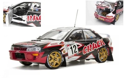 Modelo De Coche Estático Sunstar Impreza 555 #12 Ganador Rally Ypres 1998 1/18 - Imagen 1 de 4