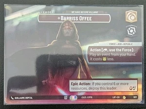 Barriss Offee - We Have Become Villains (Showcase) - 1017 - LOF - Bild 1 von 1