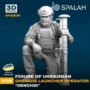 Figura a escala Denchik operador lanzagranadas ucraniano modelo 1:35 SP22835 - Imagen 1 de 3