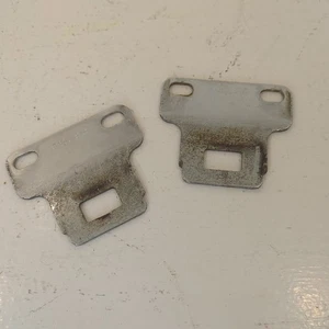 BMW Airhead 2x OEM Krauser ceinture de sécurité sacoche de selle manille de verrouillage r75/5 r75/6 r90s DEUX - Photo 1/11