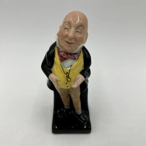 Vintage Royal Doulton Mr. Micawber Figur Charles Dickens David Copperfield 4 Zoll - Bild 1 von 9