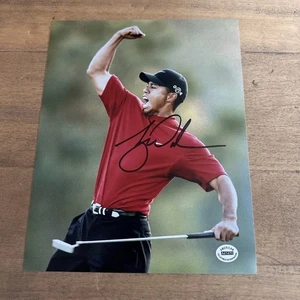 Tiger Woods Signed 8x10 Photo With COA - Picture 1 of 4