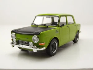 Simca 1000 Rallye 2 hellgrün Modellauto 1:24 Whitebox - Bild 1 von 8
