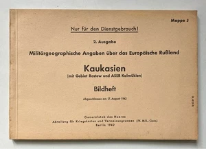 Bildheft, Mappe J.  Militärgeographische Angaben über das Europäische Rußland.  - Bild 1 von 3