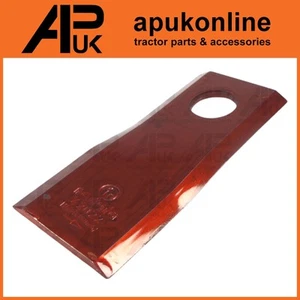 Gedrehtes Messer LH 107 x 45 x 4 mm für John Deere Scheibenmäher Schneidgerät - Bild 1 von 10