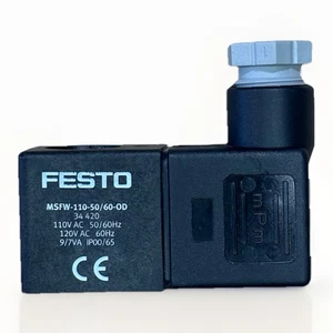 Festo MSFW-110-50/60 Magnetspule mit Steckbuchse, MSS-F 3-polig, 110VAC - Bild 1 von 6