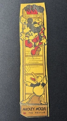 Panel de caja vintage del pato Donald Mickey Minnie Mouse Disney Post Toasties de los años 30 Foto 1 de 2