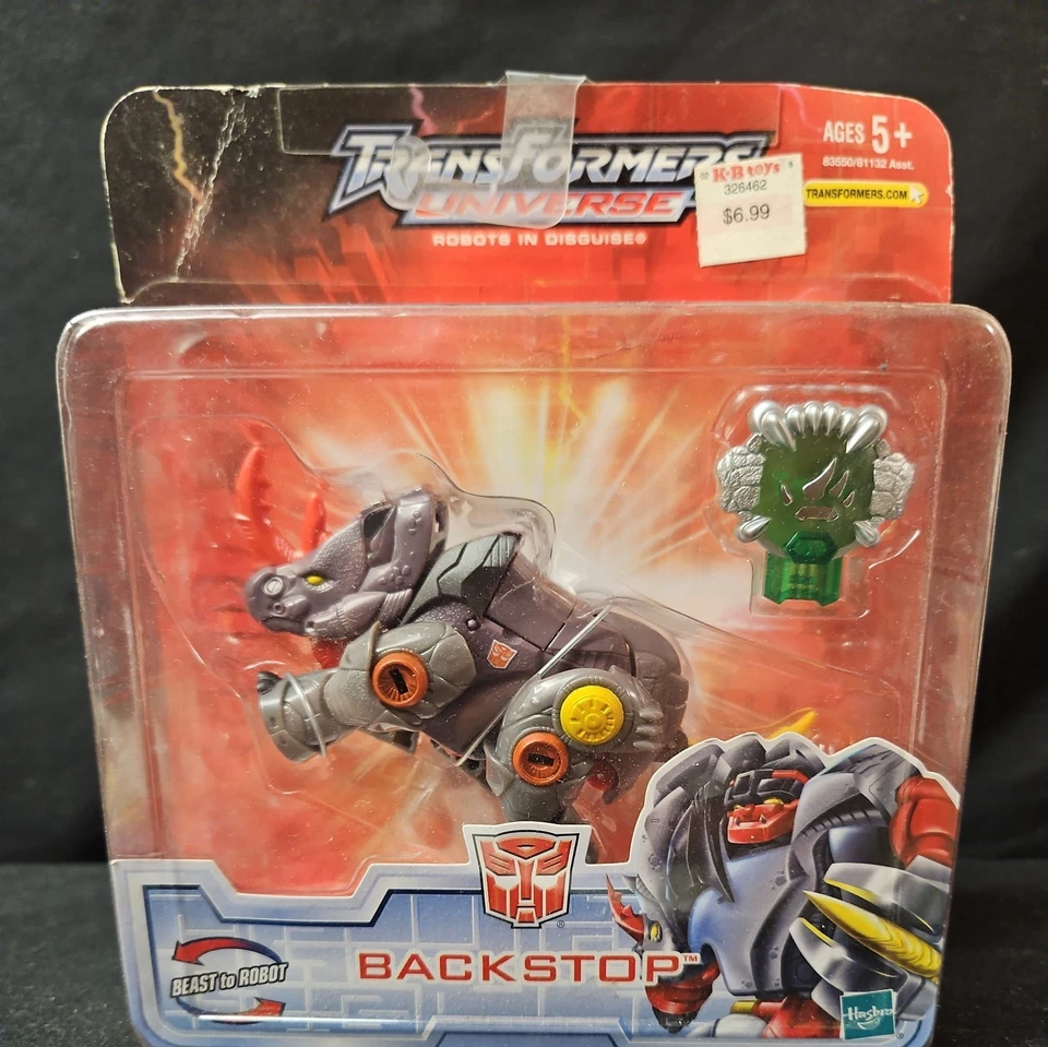 Transformers Universe Robots in Disguise Backstop Figure NIB with damage to box - Image 1 of 4