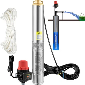 VEVOR Pompa d'Acqua Sommersa 750W 105L/min in Acciaio Inox Prevalenza Max. 62 m - Bild 1 von 12