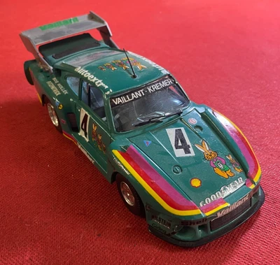 BBURAGO Modellino Auto PORSCHE 935 TT RALLY #0142 Metallo Verde 1:24 - Immagine 1 di 3
