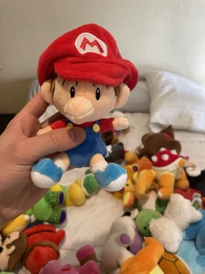 Muñeco de peluche Nintendo Super Mario All Star Collection Sanei Japón Foto 1 de 4