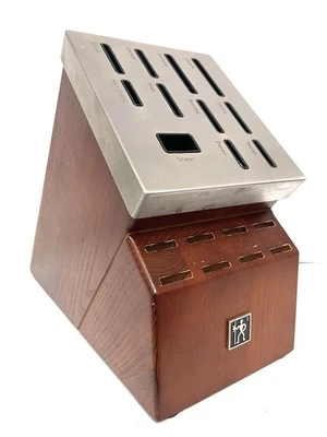 Bloque de cuchillos autoafiladores Henckels 19 ranuras 02T193 10345-200 solo bloque Foto 1 de 4