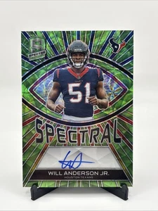 2023 Panini Spectra - Spectral Signatures Will Anderson Jr Rookie Auto RC #20/35 - Picture 1 of 2
