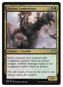 Magic The Gathering Ancient Lumberknot | #230 Innistrad: Crimson Vow | Inglés - Imagen 1 de 2