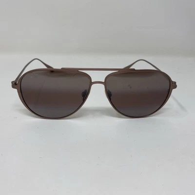 MAUI JIM WALLOWS MJ543-19A MARRÓN SATINADO MATE CON ROSA MAUI ROSA POLARIZADO L181 Foto 1 de 4