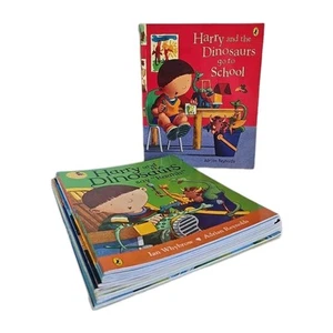 Harry & the Dinosaurs + 10x PB Book Bundle – Whybrow, Willis, Reynolds - Picture 1 of 17
