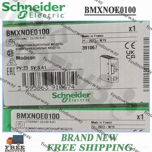Neu Schneider BMXNOE0100 SPS-Modul kostenloser Versand versiegelt im Karton BMXNOE0100 - Bild 1 von 4