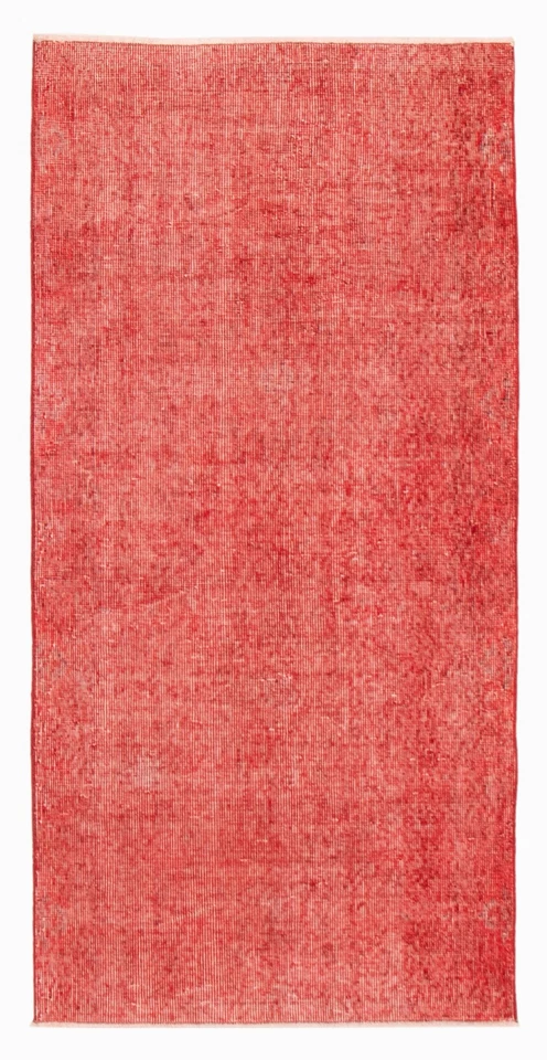 Traditional Vintage Hand-Knotted Oriental Carpet 2'10" x 5'9" Wool Area Rug - Image 1 of 4