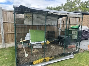π Omlet Chicken Run & Eglu Go Up Coop Bundle β Excellent Condition β Full Setup - Picture 1 of 18
