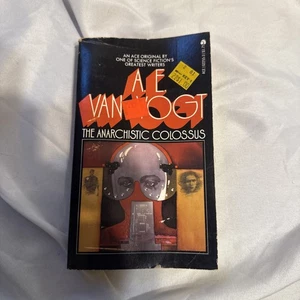 The Anarchistic Colossus by A. E. Van Vogt - 1977 vintage Ace sci-fi Paperback - Foto 1 di 3