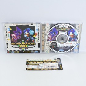 Mega CD SONIC THE HEDGEHOG CD Spine * 1570 Sega mcd