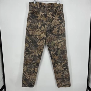 Vintage Wrangler Jeans Herren 36x34 Double Knee Camo Realtree Jagd passt 35x33 - Bild 1 von 17