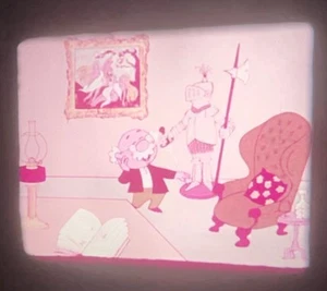 16mm Professor Kitzel (1972) The Middle Ages/Jousting Film Animation History - Picture 1 of 13