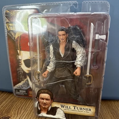Figura Will Turner NECA 2006 Piratas del Caribe Serie 2 Orlando Bloom NUEVO Foto 1 de 4