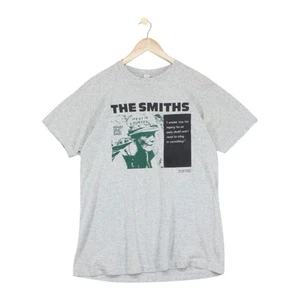 Camiseta De Colección The Smiths Para Hombre Talla M Gris Años 80 Puntada Única Meat Is Murder - Imagen 1 de 15