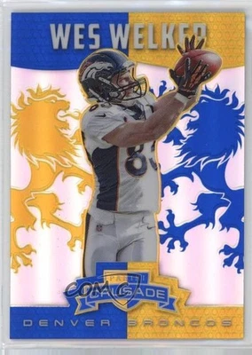 2014 Panini Rookies & Stars Crusade Blue Wes Welker #19 - Image 1 of 2
