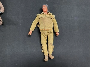 Figura de acción vintage 1973 Lone Ranger Tonto 10"" Gabriel Ind. Inc. Todo Original - Imagen 1 de 2