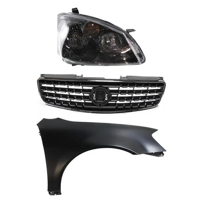 Kit de faros para Nissan Altima 2005-2006 lente lateral pasajero y carcasa HID Foto 1 de 4