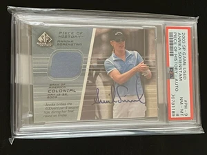 2003 SP GAME USED #PH- 9 ANNIKA SORENSTAM PSA 8 ROOKIE AUTO 1/40 ONLY ONE GRADED - Bild 1 von 6