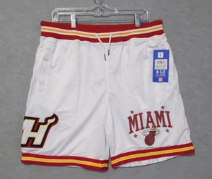 Pantalones Cortos de Baloncesto Clásicos de Malla Miami Heat NBA Ultra Juego Para Hombre Talla Grande - Imagen 1 de 14