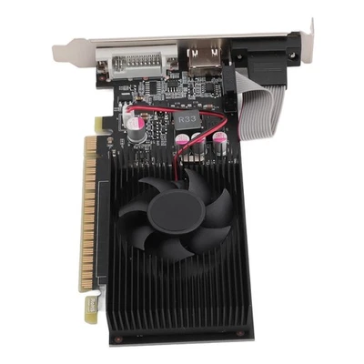 ヘGT730 4GB GDDR3 128Bit Graphics Card With Cooling Fan PCIe 2.0 16X Gaming G - Image 1 of 4